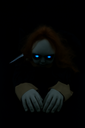 Deko Halloween "Crawling Doll", 90x40x25cm