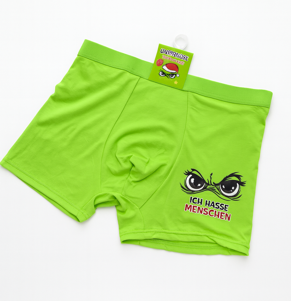 Unterhose "Festtagsmuffel", 3 Größen M - XL