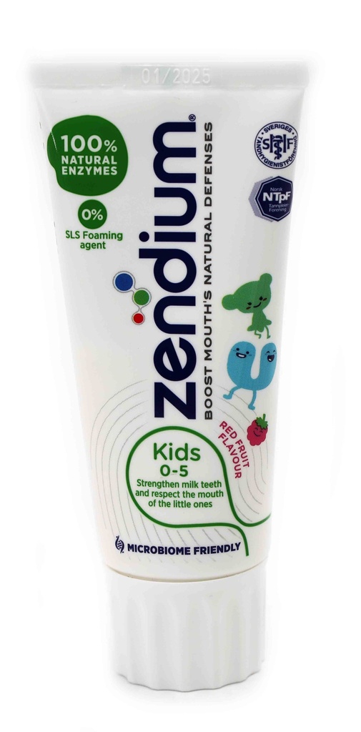 Zendium Zahnpaste Kids 0-5 Jahre Rote Früchte 50ml