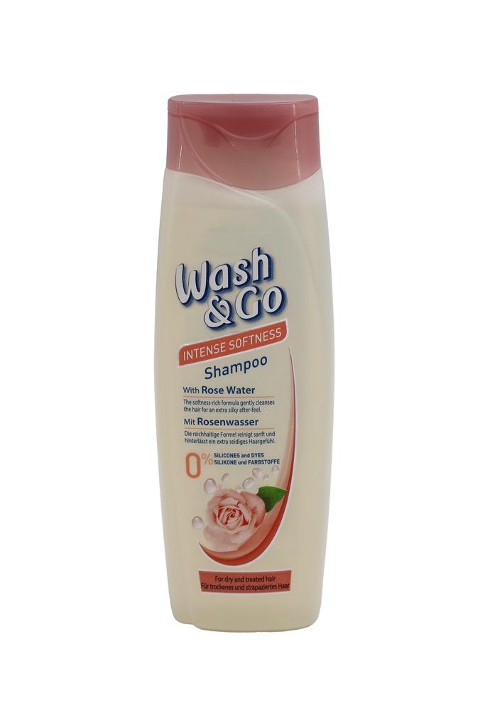 Wash & Go Shampoo 200ml Rose Water Dry Hair