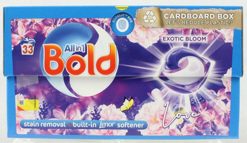 Bold =(Lenor) All-in-1 Pods Exotic Bloom 33WL