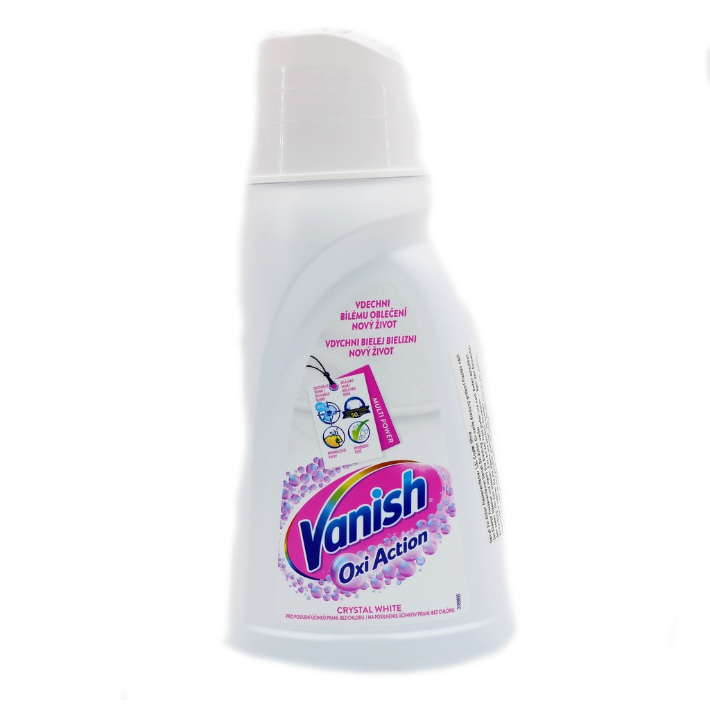 Vanish Oxi Action Fleckenentferner 1,5L Crystal White