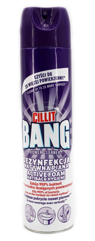 Cillit Bang Allzweckreiniger 600ml Aktivschaum Antibakteriell & Hygiene