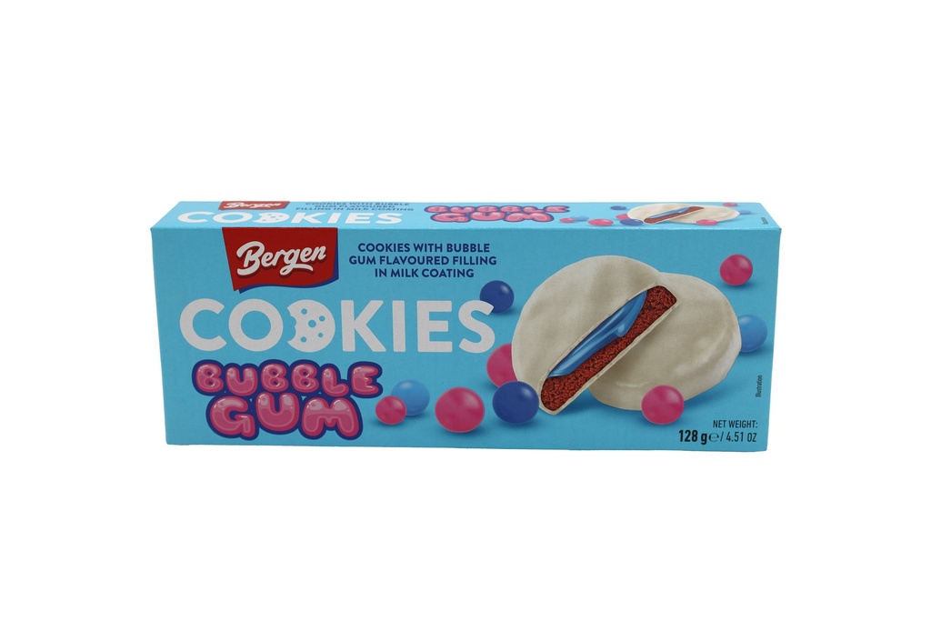 Bergen Cookies Bubble Gum 130g
