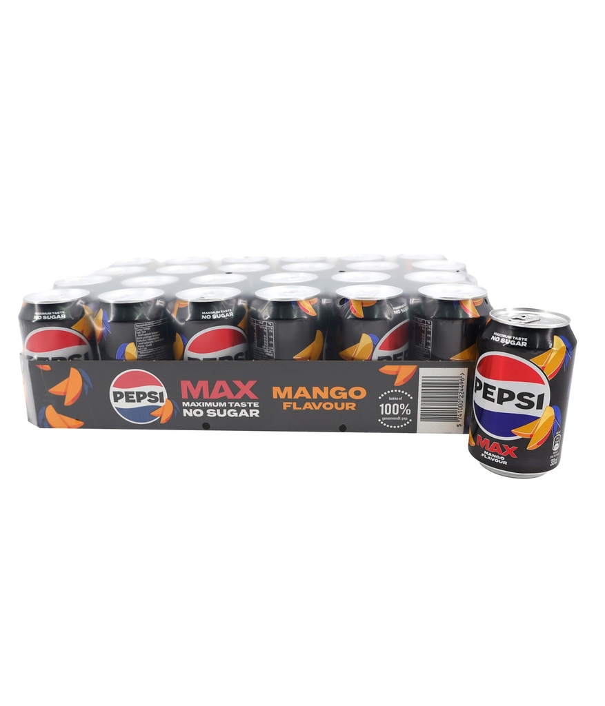 Pepsi Max Mango 24x330ml Can