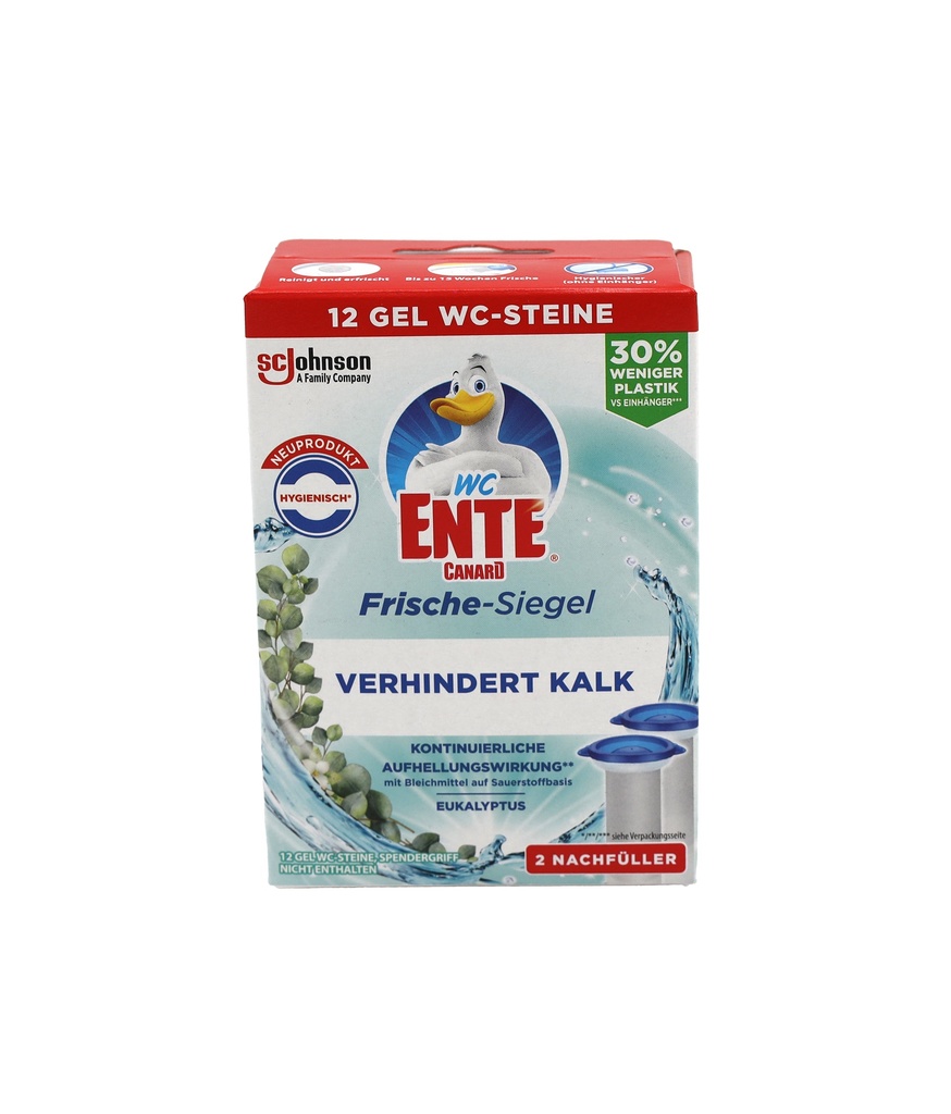 WC Ente Frische Siegel 2x36ml Nachfüller Eukalyptus