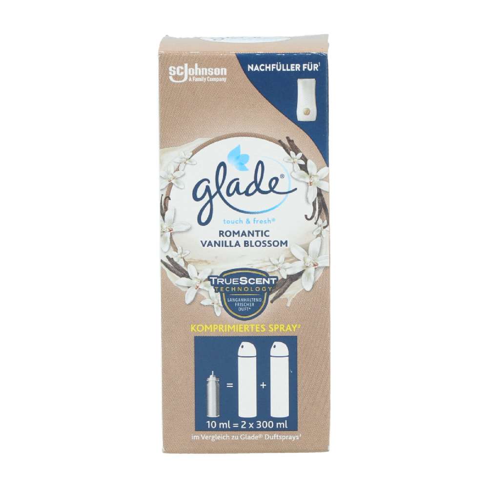 Glade touch & fresh Mini-Duftspray Nachfüller 10ml Romantic Vanilla Blossom