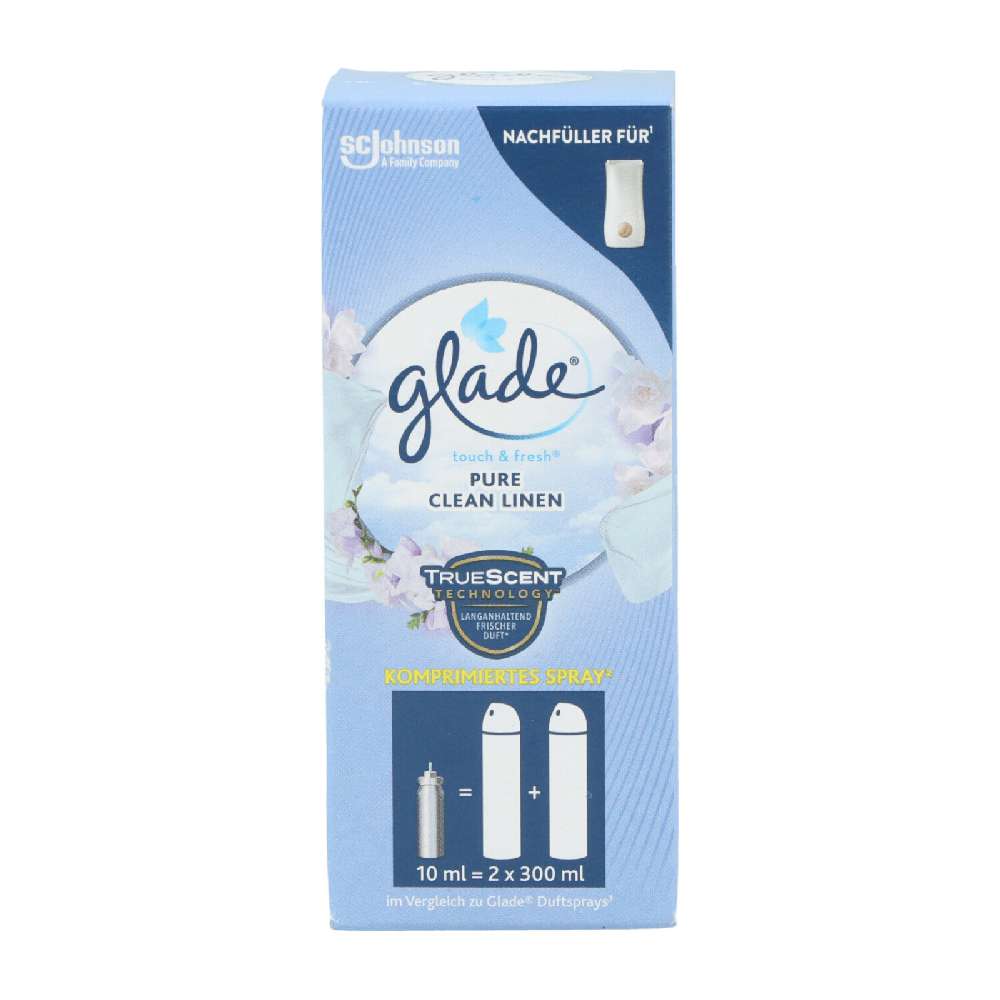 Glade touch & fresh Mini-Duftspray Nachfüller 10ml Pure Clean Linen