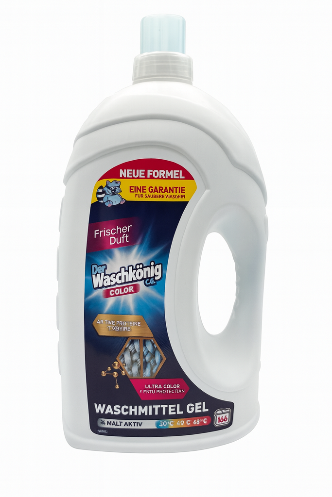 Waschkönig Color Waschmittel Gel 5 Liter 166WL