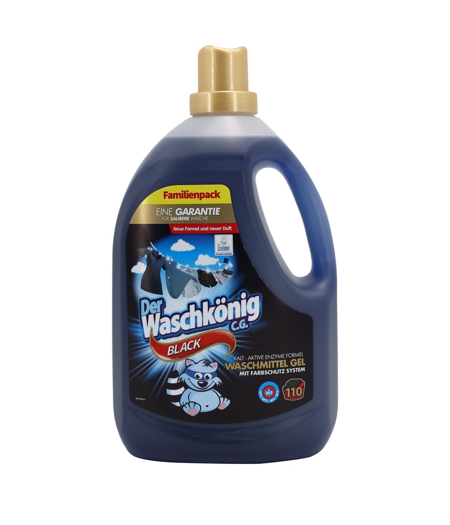 Waschkönig Black Waschmittel Gel 110WL 3,305L