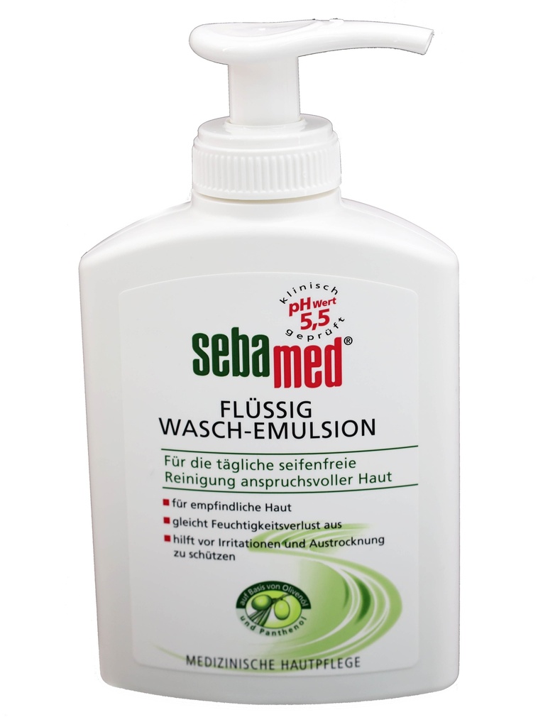 sebamed Flüssig Wasch Emulsion Olivenöl Spender 200ml