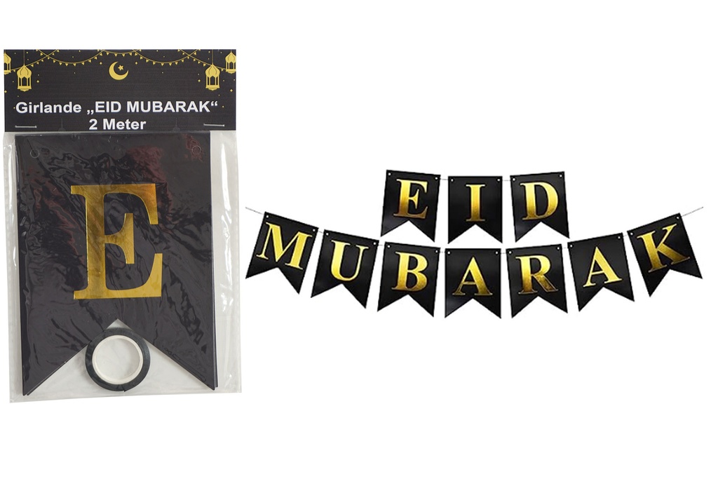 Eid Mubarak Girlande "Ramadan", 2m