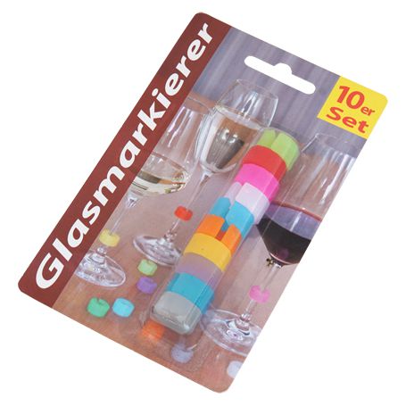 Glasmarkierer, 10er Set