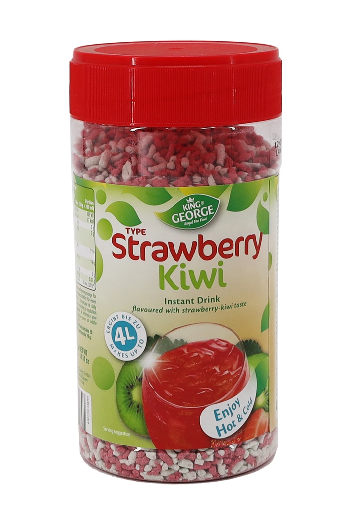 KING GEORGE Teegetr. Erdbeer-Kiwi 4L 400g