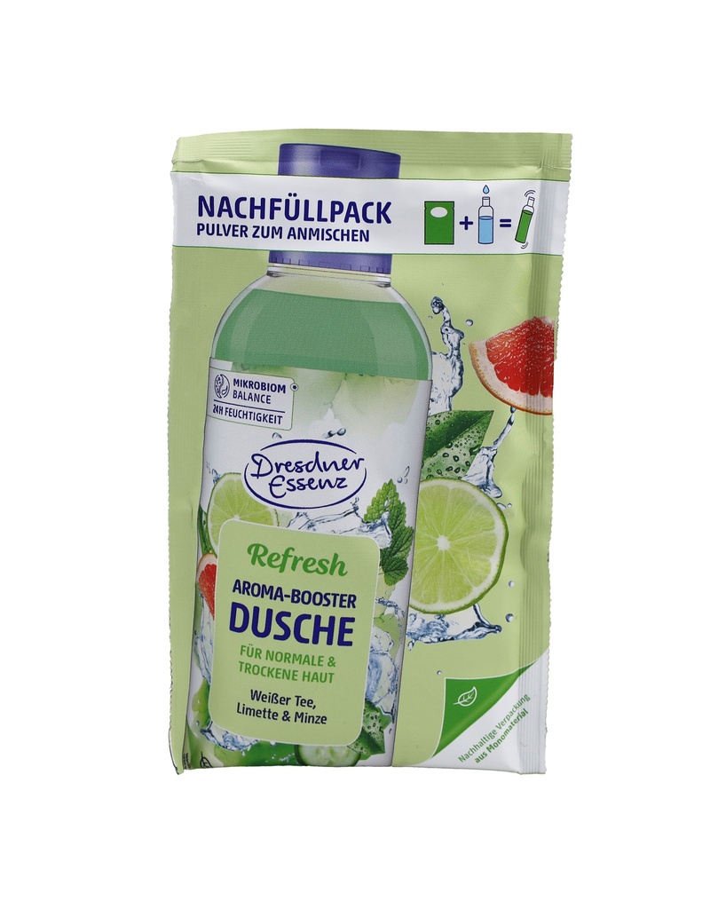 Dresdner Essenz Duschgel 40g Refresh , Pulver zum anmischen