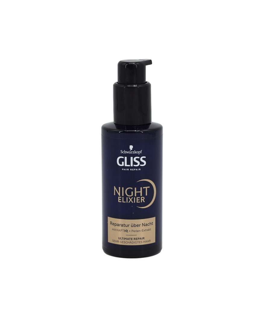 Gliss Kur Night Elixier Ultimate Repair Spender 100ml