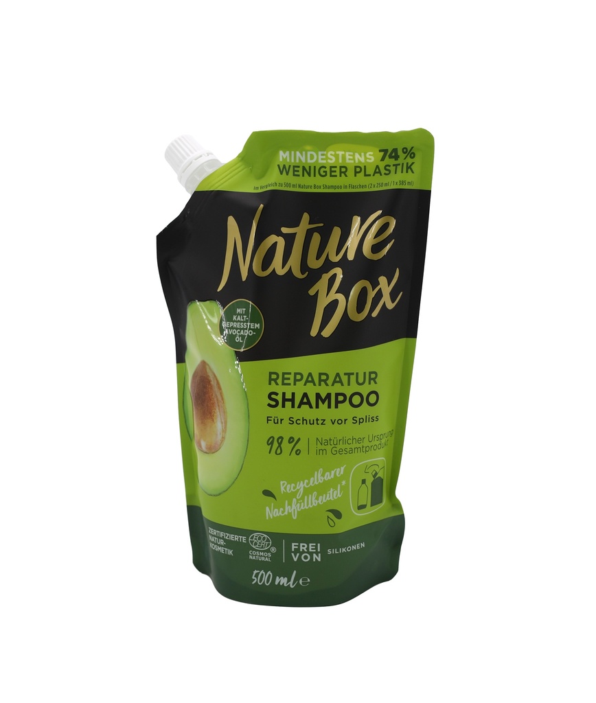 Nature Box Shampoo 500ml Avocadoöl Nachfüllung