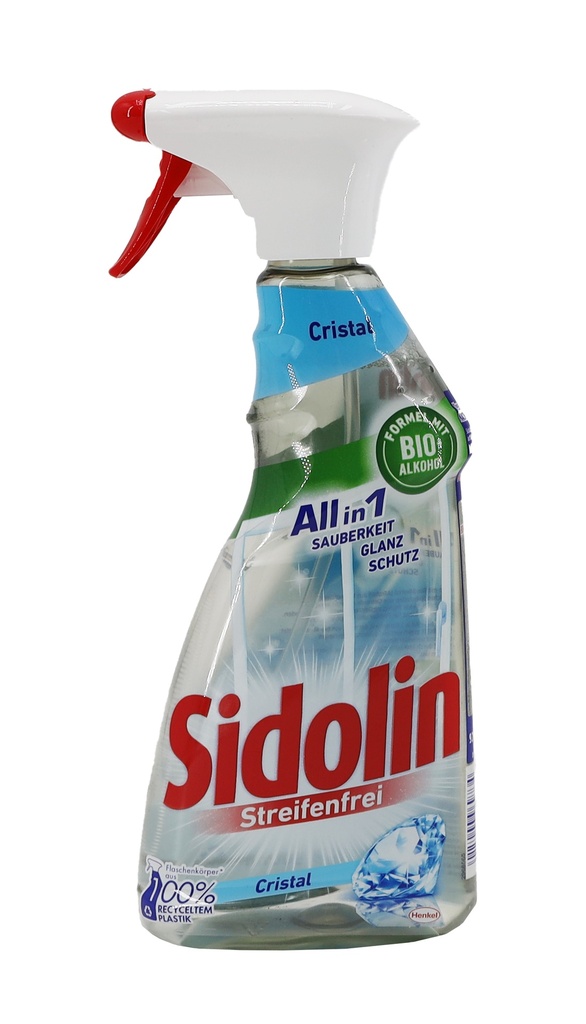 Sidolin Glasreiniger Cristal 3in1, 500 ml dauerhaft günstig ...