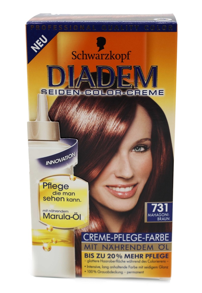 Schwarzkopf Diadem 731 Mahagoni-Braun