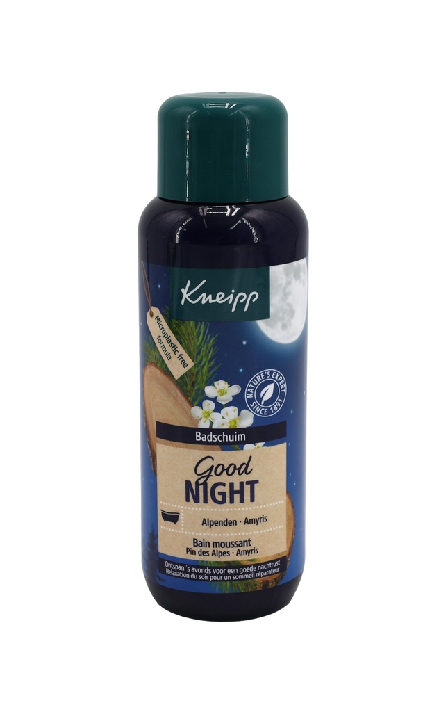 Kneipp Bad Schaumbad Good Night Alpenkiefer - Amyris 400ml