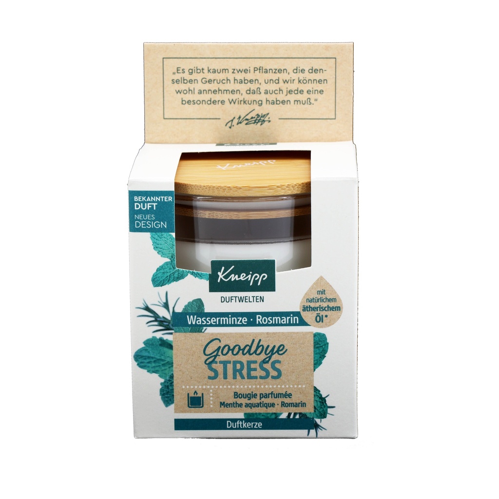 Kneipp Duftkerze 145g Goodbye Stress