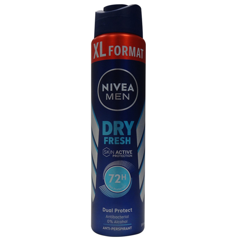 Nivea deodorant spray XXL 250 ml. Men dry fresh