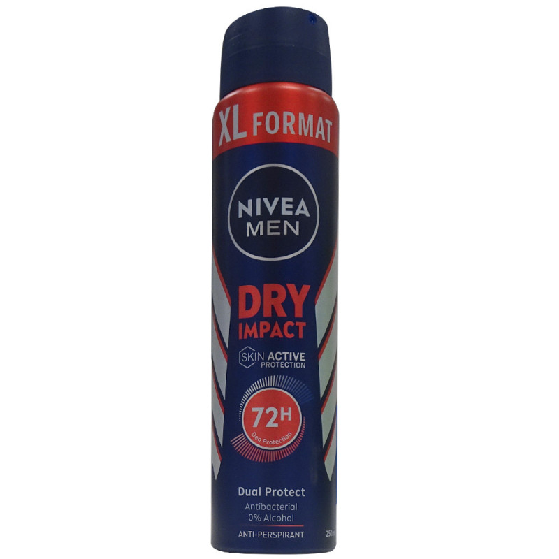 Nivea deodorant spray XXL 250 ml. Men dry impact