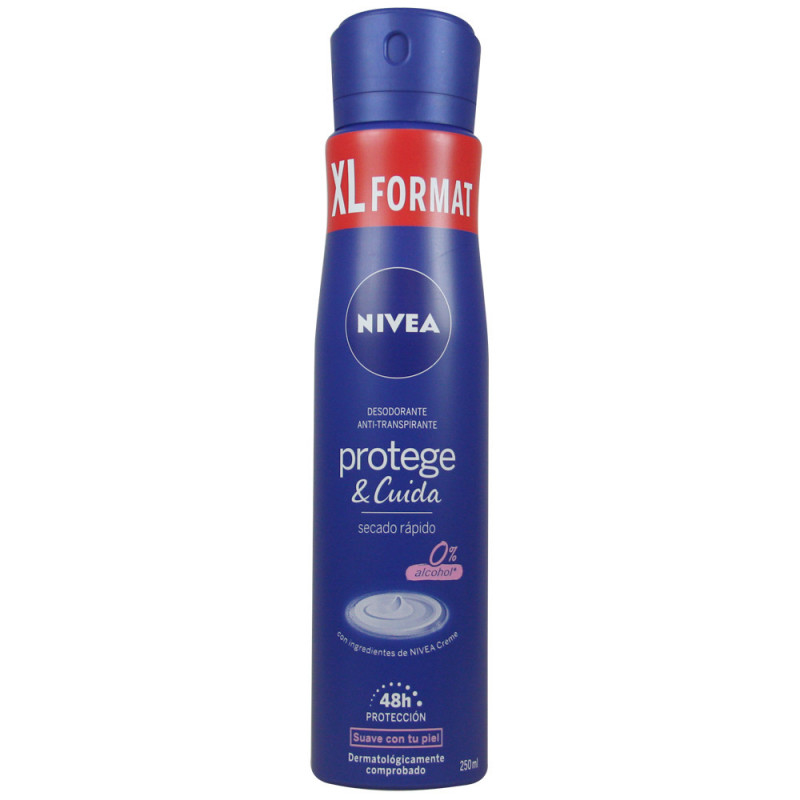 Nivea deodorant spray XXL 250 ml. Care & protect