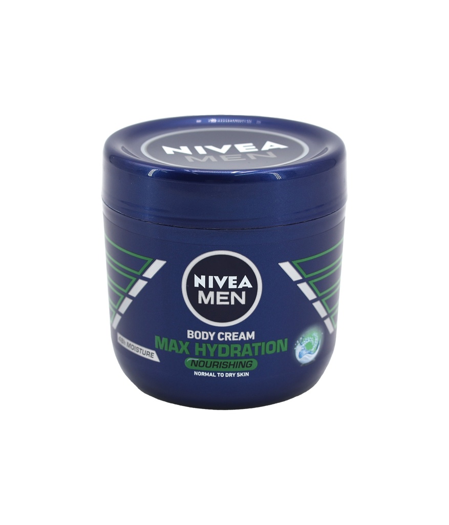 Nivea MEN Körpercreme Max Hydration Nährend Pflege 400ml