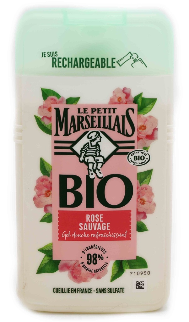 Le Petit Marseillais Erfrischendes Duschgel Wildrose Bio 250 ml