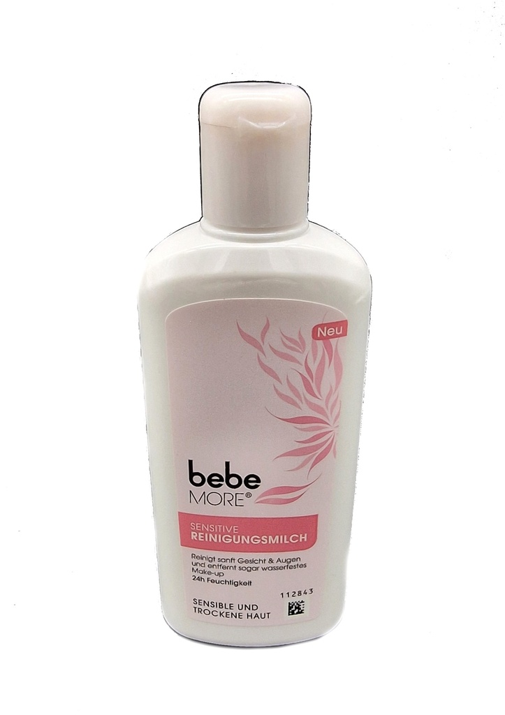 bebe More Sensitive Reinigungsmilch Gesicht&Augen 200ml