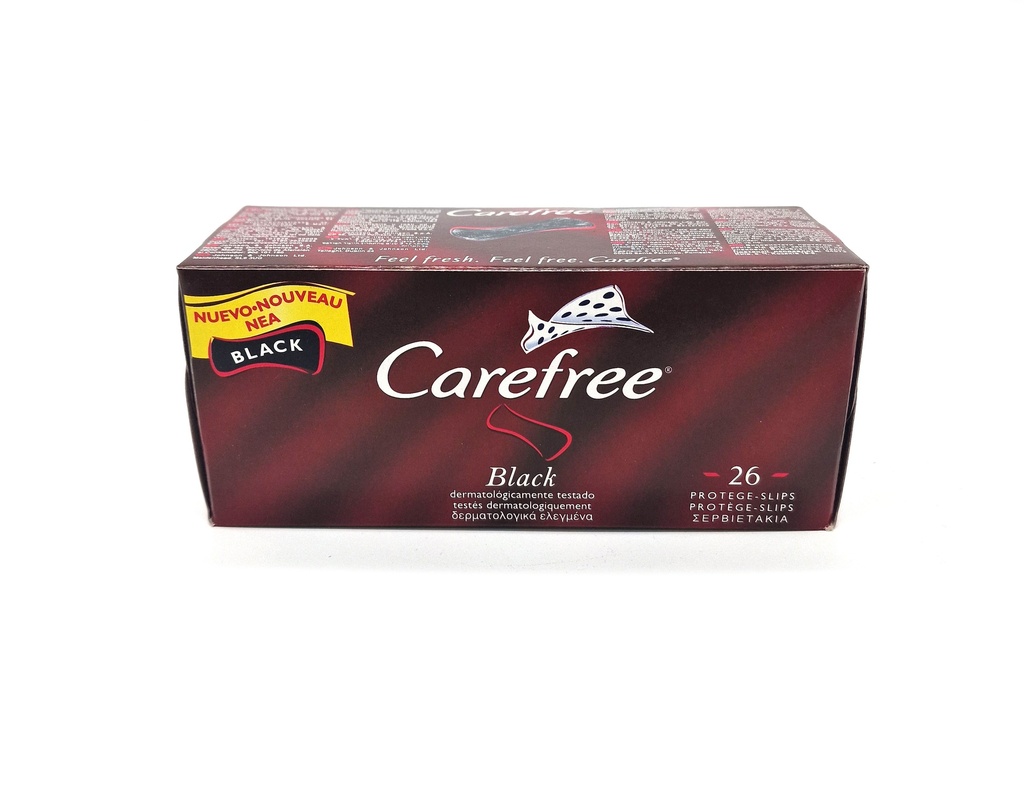 Carefree Slipeinlagen 26er BLACK