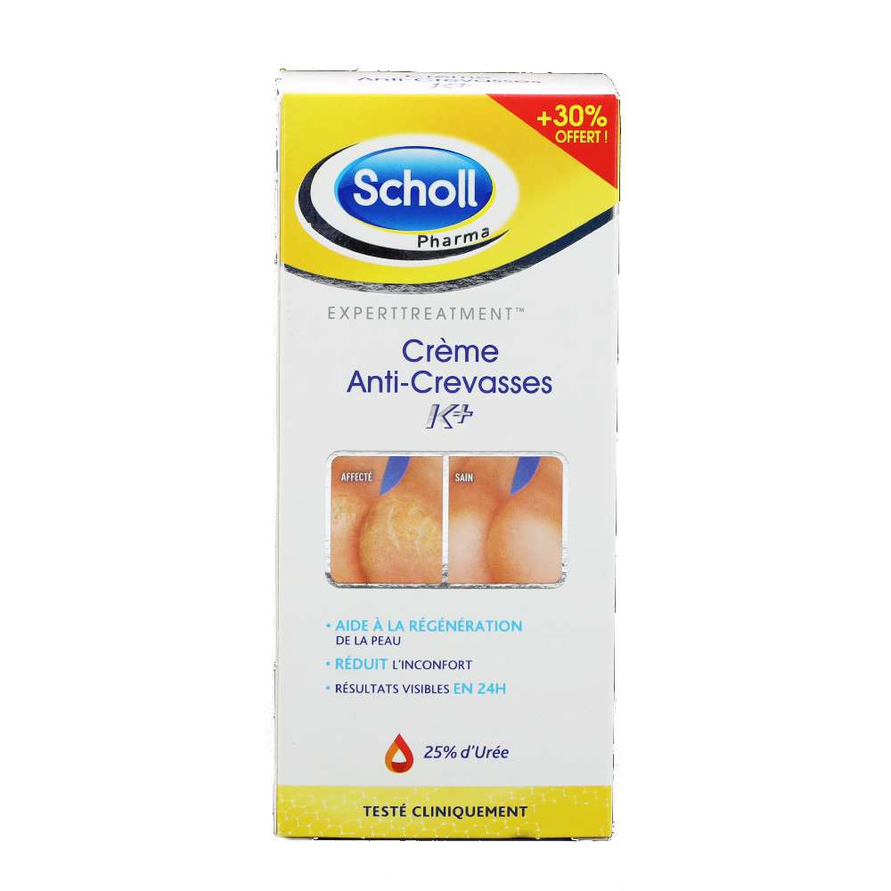 Scholl Schrundensalbe Anti-Riss Creme K+ 25% Harnstoff 120 ml