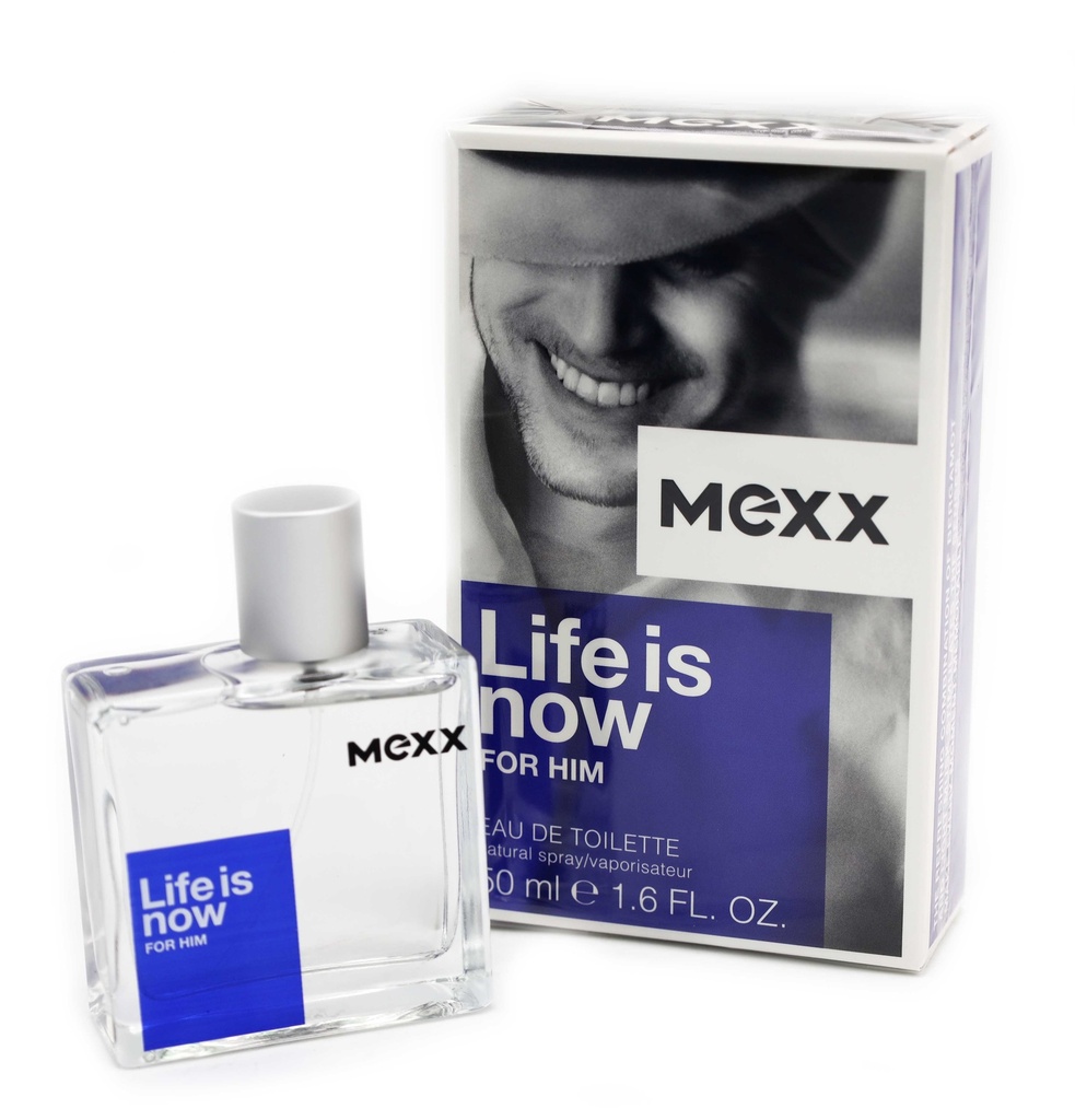 Mexx EDT 50ml Für Männer Life Is Now