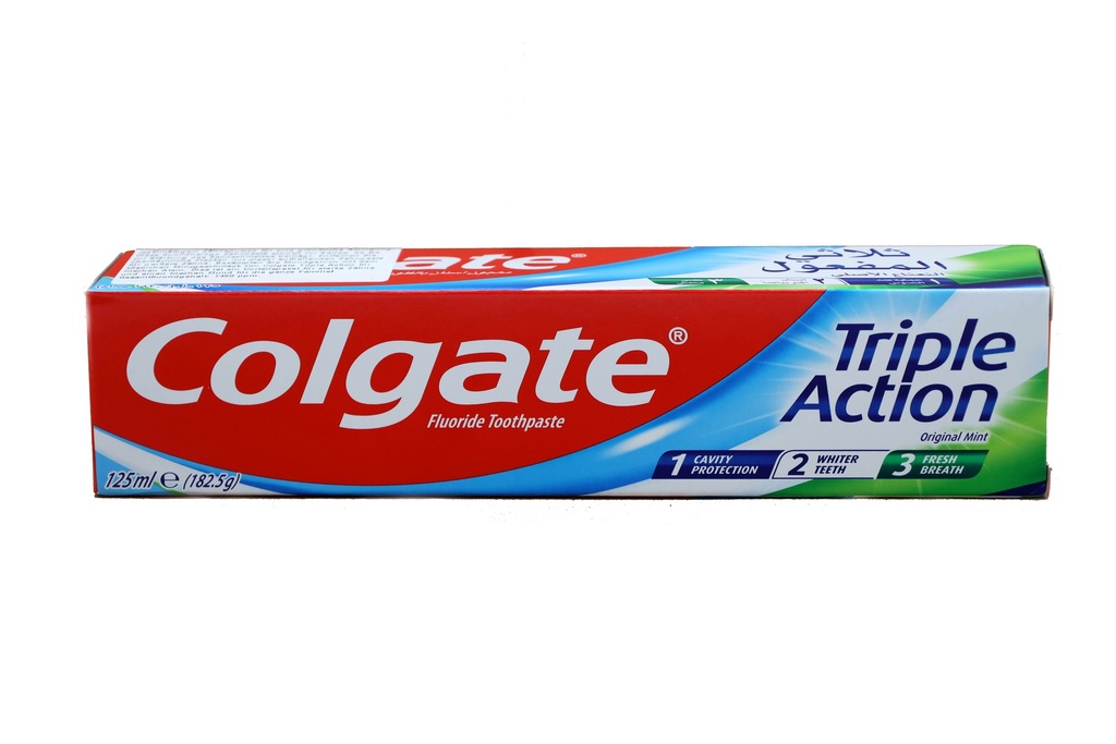 Colgate Zahnpasta 125ml Triple Action Original Mint