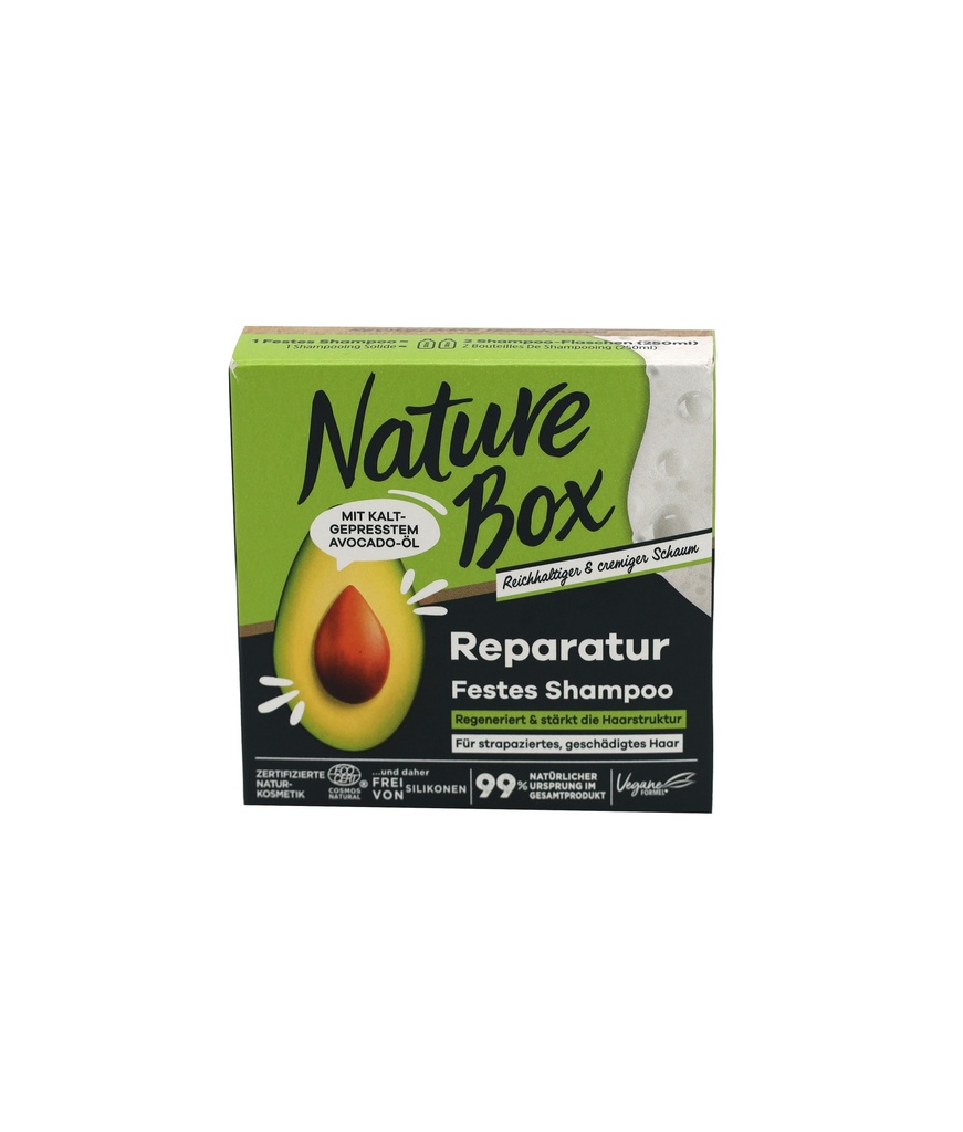 Nature Box Bar Festes Shampoo 85g Avocado