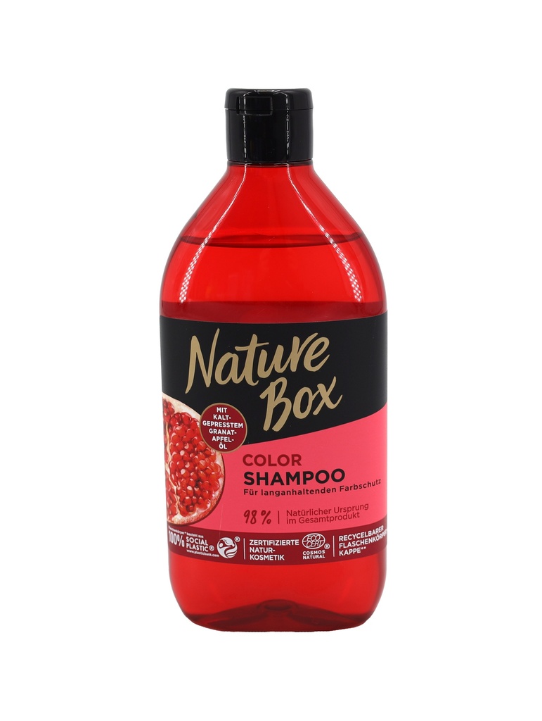 Nature Box Shampoo Color mit Granatapfel Öl 385ml