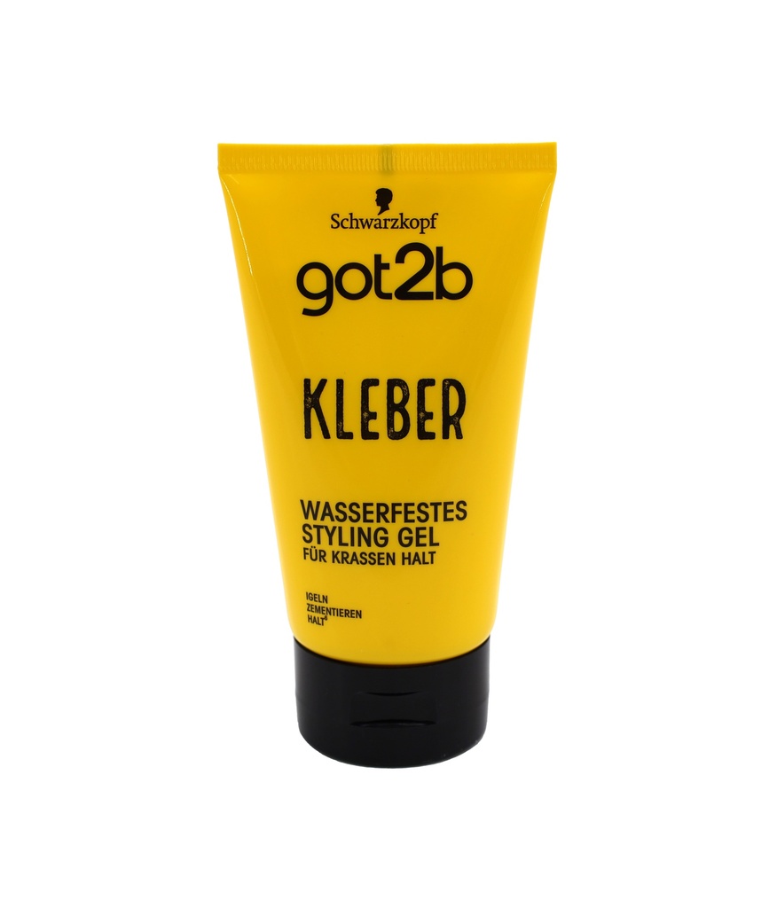 got2b Kleber wasserfestes Styling Gel Halt6 150ml