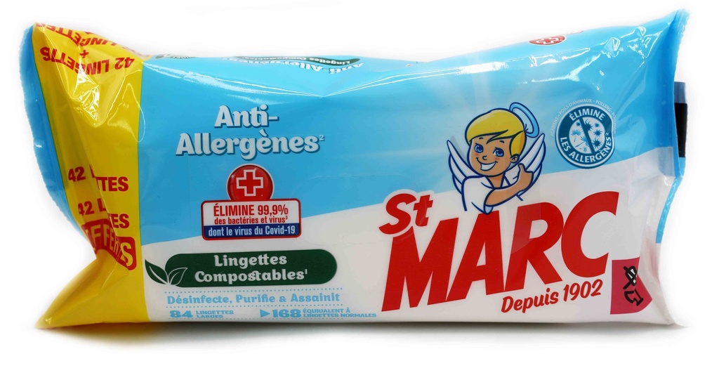 St Marc Multi-Reinigungstücher, 84 Stück, Antiallergen