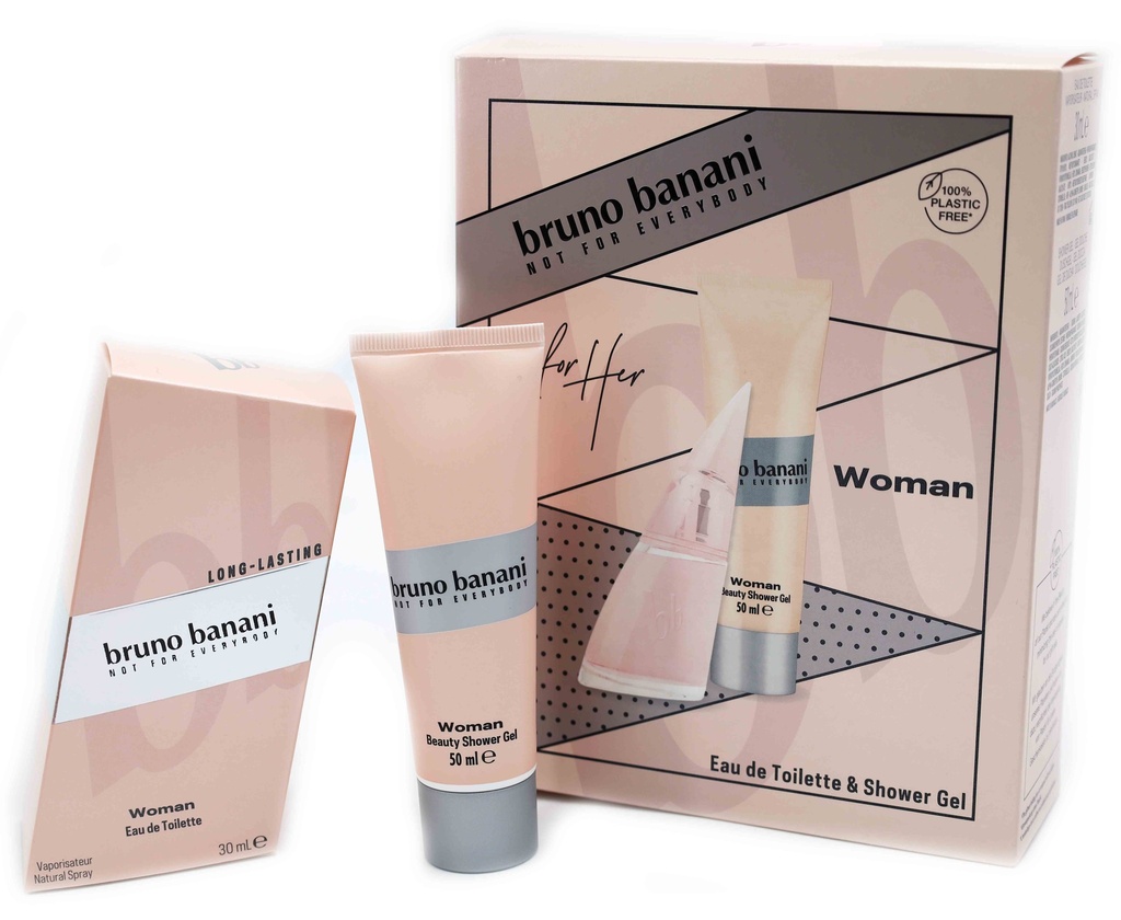 Bruno Banani Geschenkset Woman EDT 30ml + Duschgel 50ml