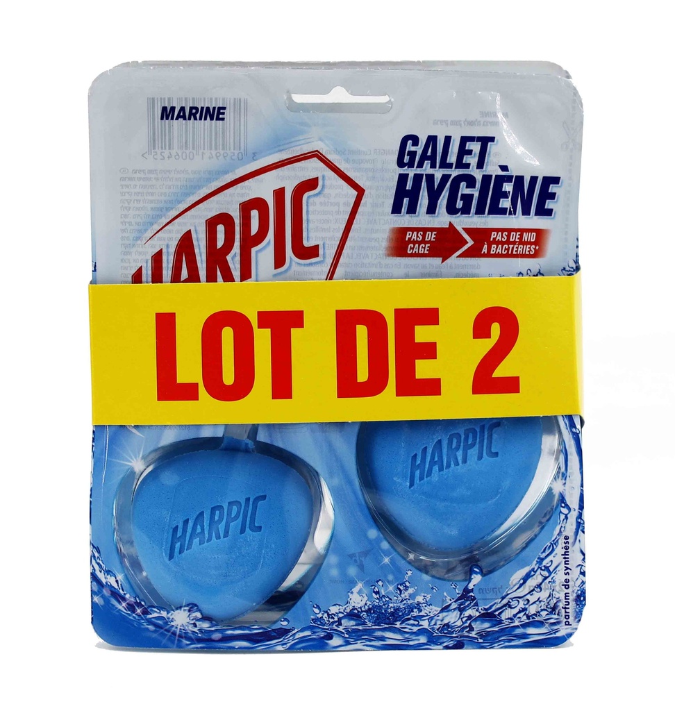 Harpic Toilettenblock 2x(2x40gr) Marine