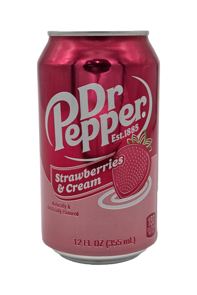 Dr Pepper USA Strawberries & Cream 355ml