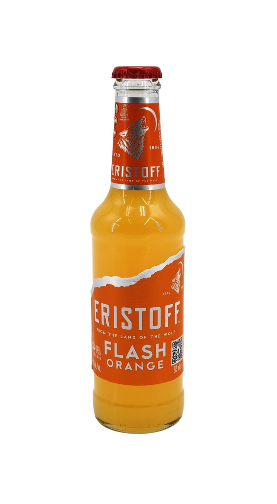 Eristoff Flash Orange Glasflasche 275ml - 4% Vol.