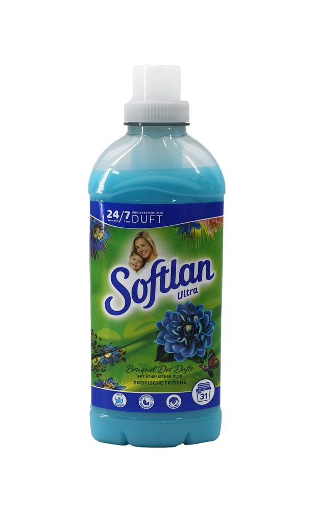 Softlan Weichspüler Ultra Tropische Frische 31WL 650ml