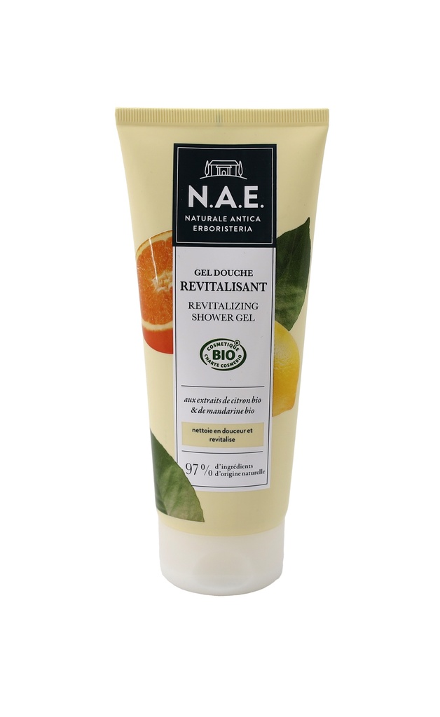 NAE Shower Gel Bio-Zitrone & Bio-Mandarinen 200ml