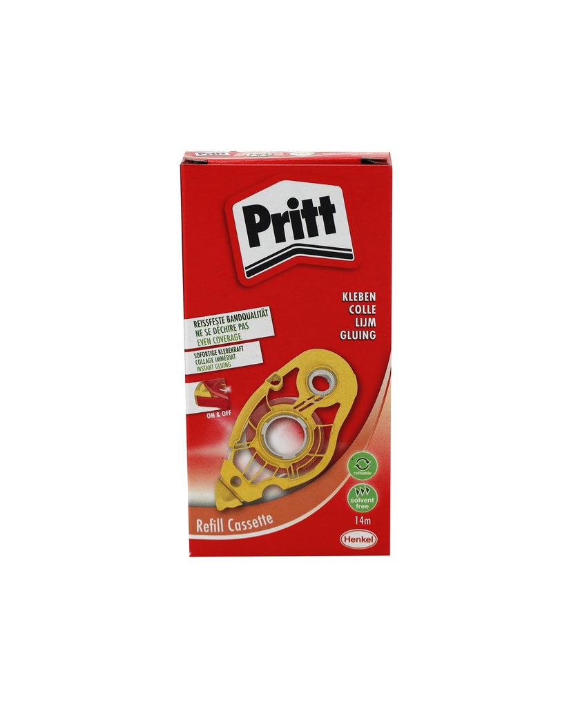 Pritt Nachfüllkassette WA 165, non-permanent, 14 m Bandlänge