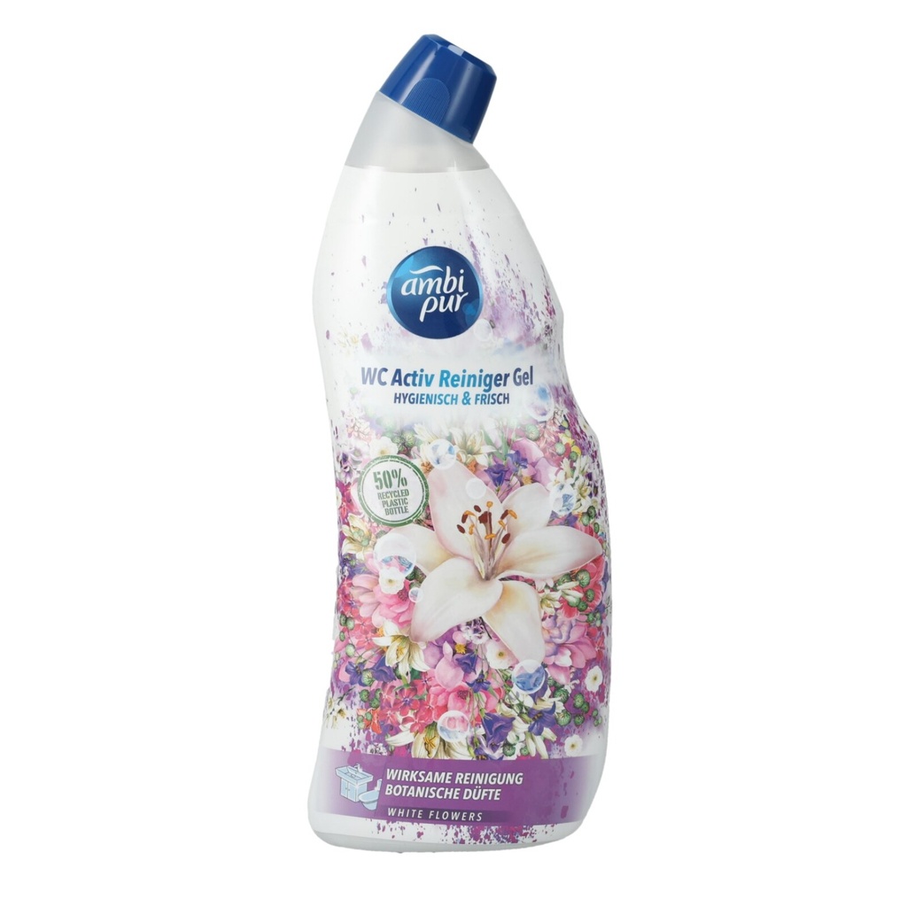 Ambi Pur WC-Reiniger 750ml Active Gel White Flowers