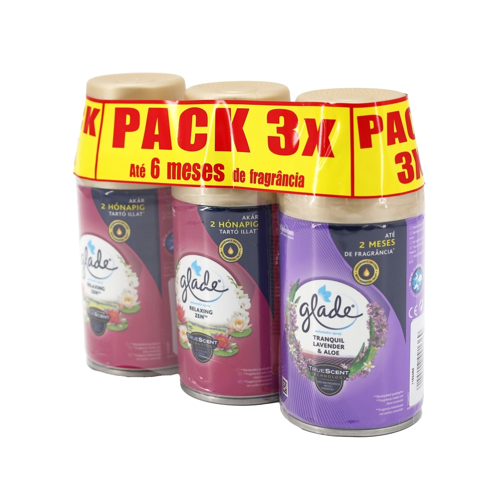 Glade Nachfüller 3er Pk. Zen+Zen+Lav 3x269ml