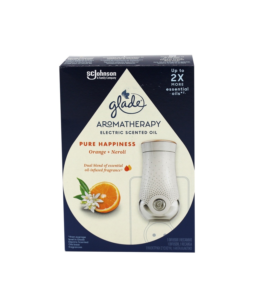 Glade Aromatherapy Essential Oils elektrischer Lufterfrischer 20ml Orange & Neroli