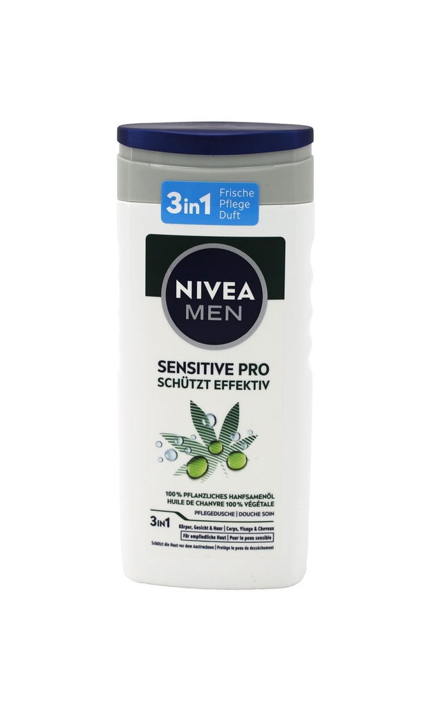 NIVEA MEN Sensitive Pro Pflegedusche, 250 ml